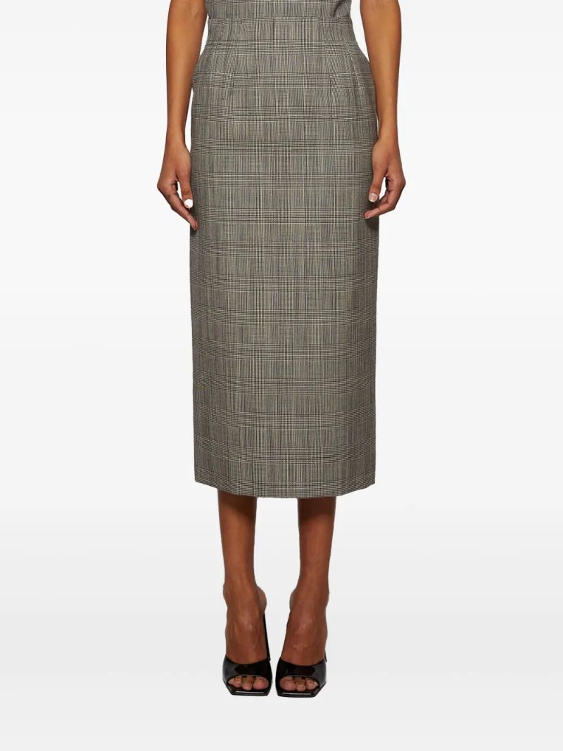 Grey Countour Skirt