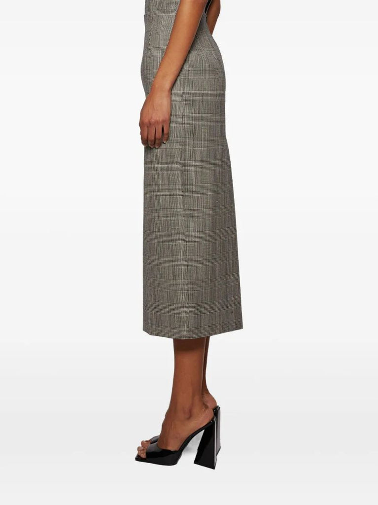 Grey Countour Skirt