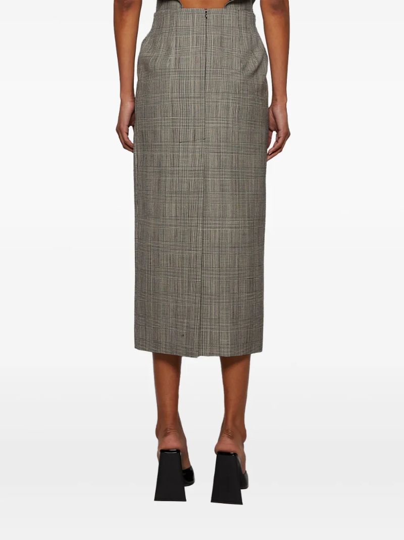 Grey Countour Skirt