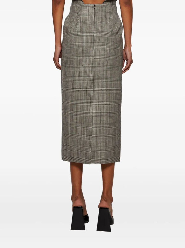 Grey Countour Skirt