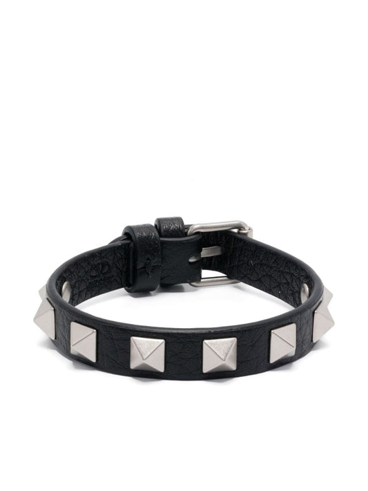 Rockstud Leather Bracelet