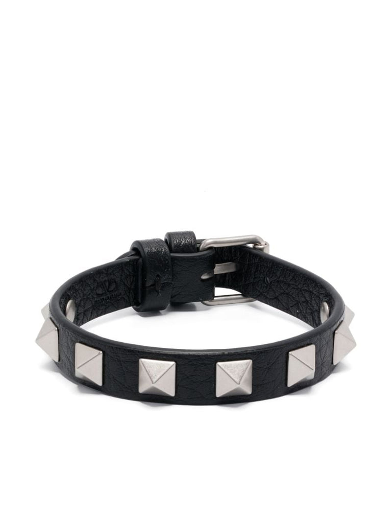 Rockstud Leather Bracelet
