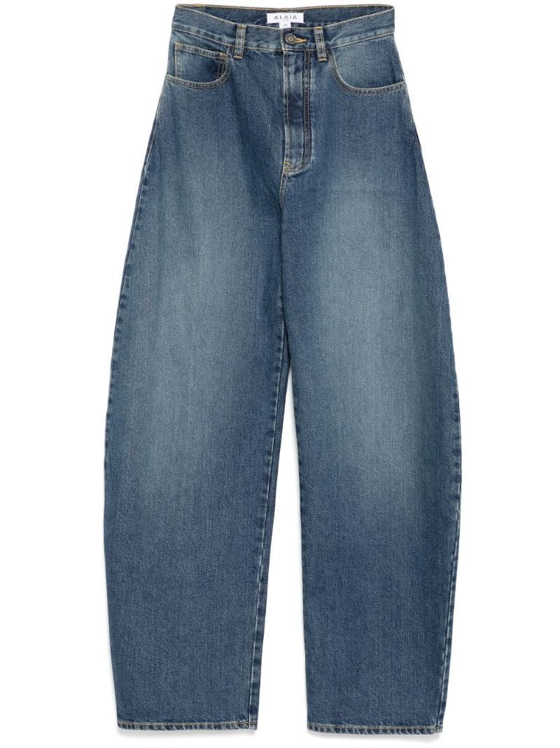 Barrel-leg Jeans