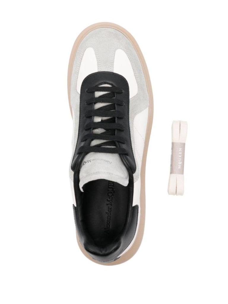 White Oversized Retro Sneakers