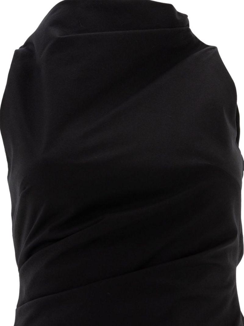 Draped Asymmetric Blouse