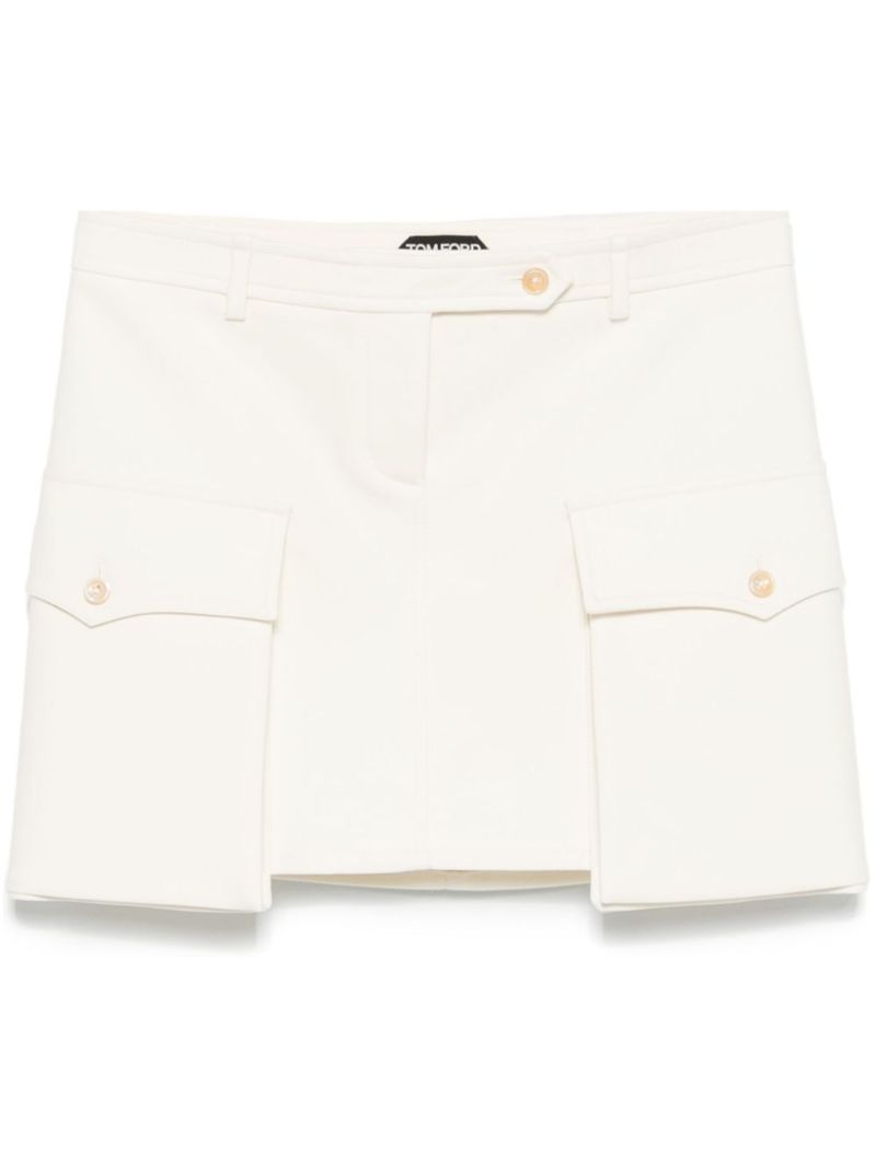 White Cotton Skirt