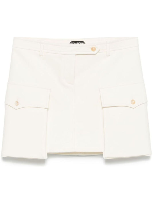 White Cotton Skirt