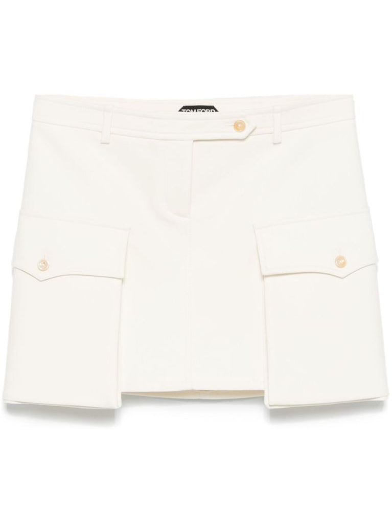 White Cotton Skirt