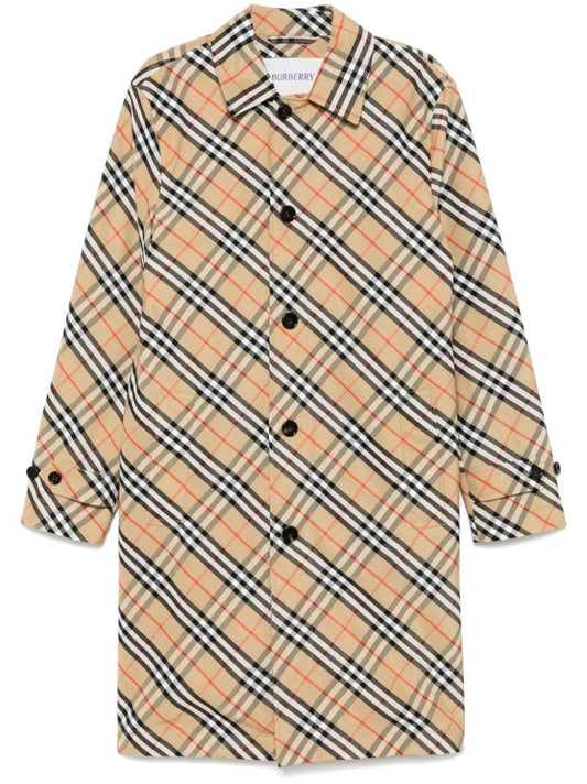 Vintage Check Coat