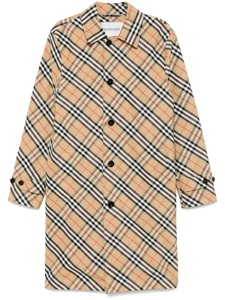 Vintage Check Coat