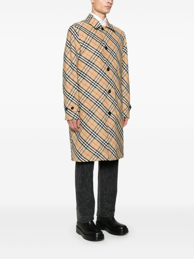 Vintage Check Coat