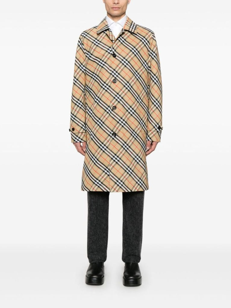 Vintage Check Coat
