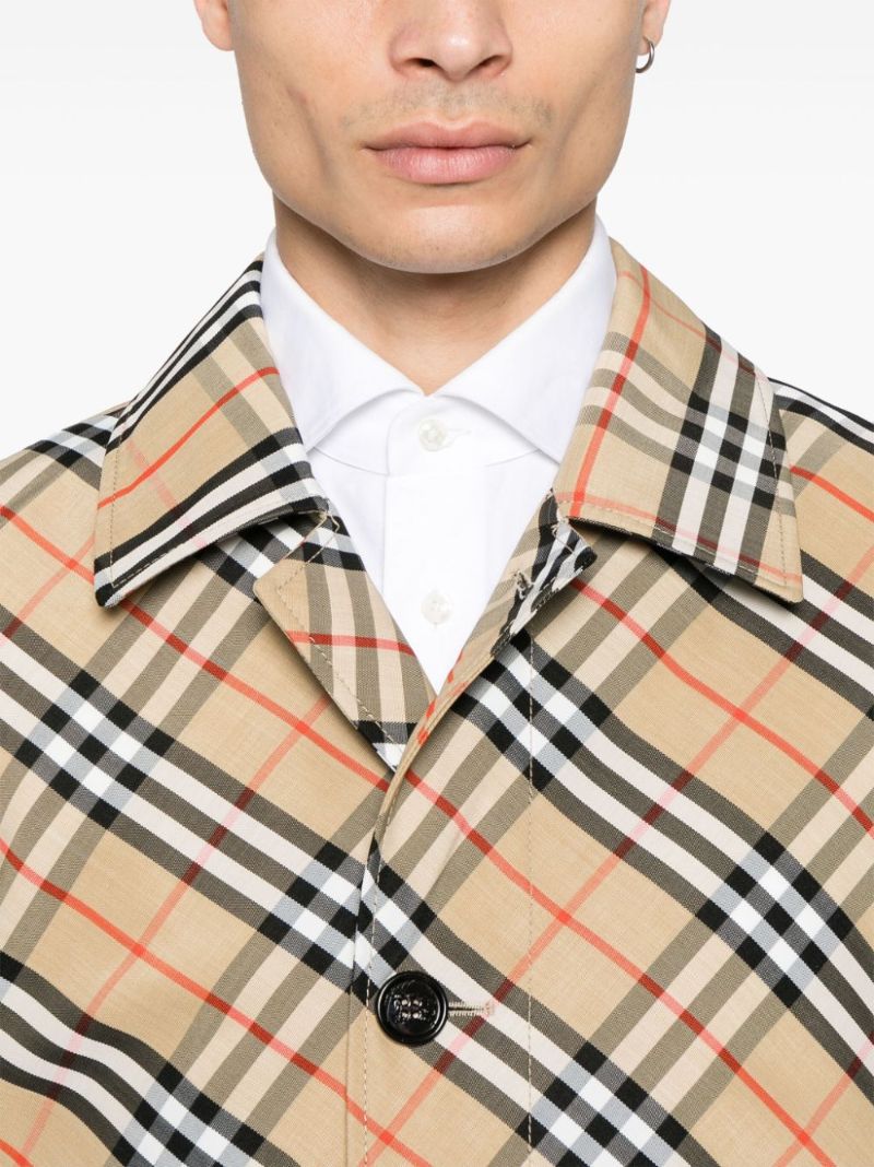 Vintage Check Coat