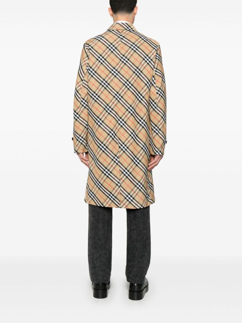 Vintage Check Coat
