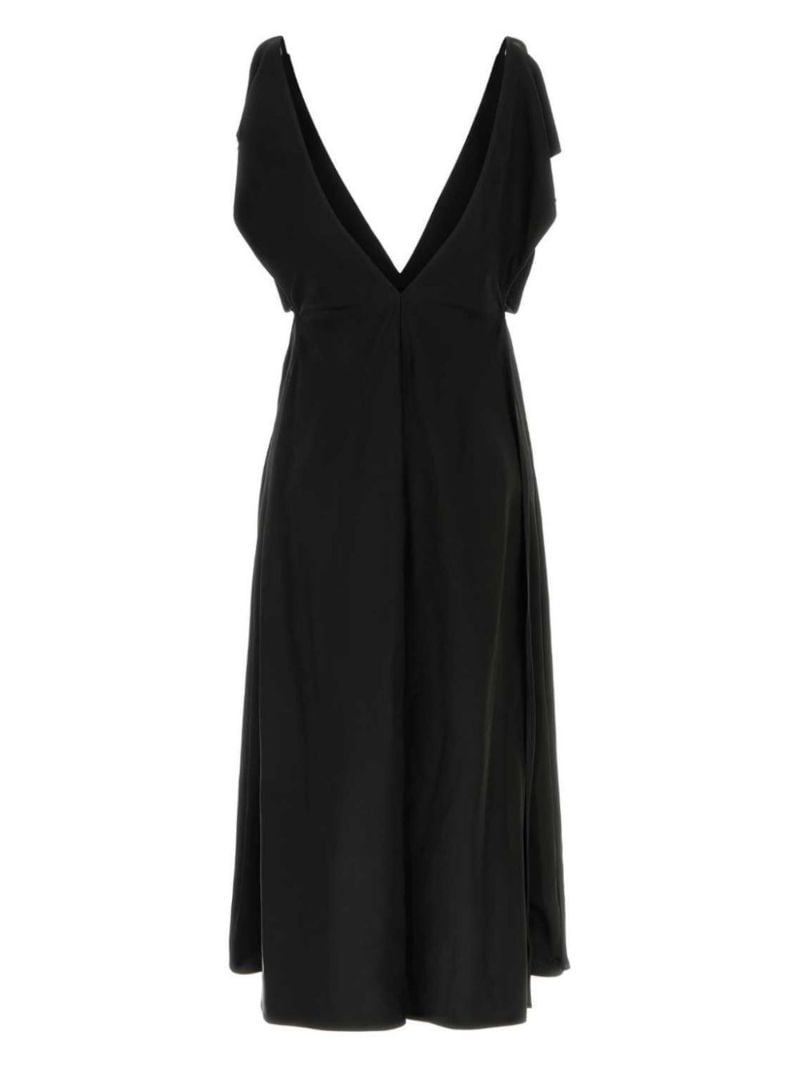 Black Ruffled Dress