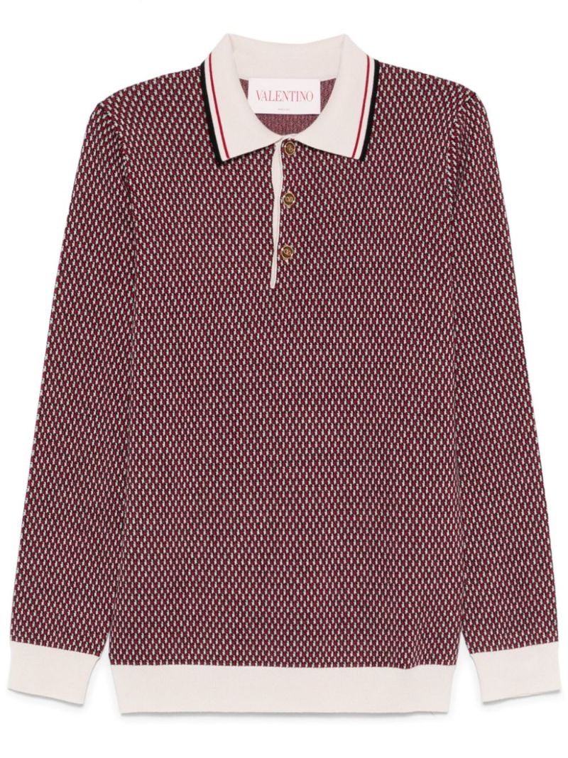 Knitted Polo Shirt