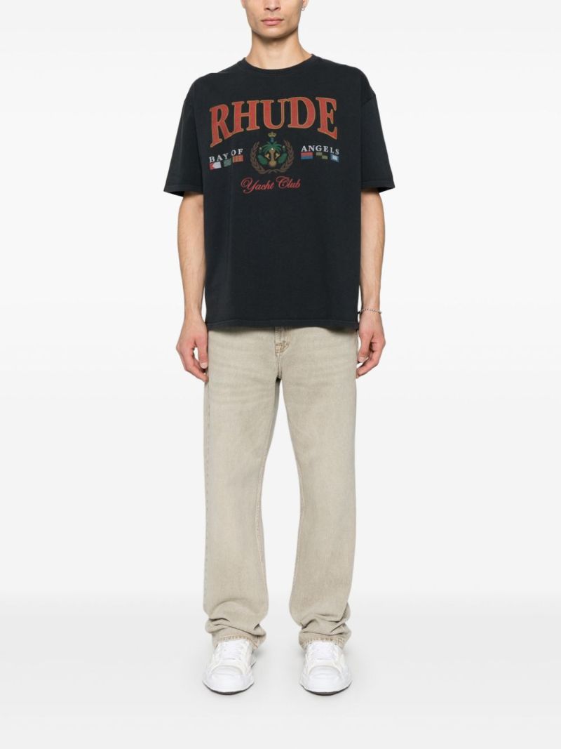 Black Logo-print T-shirt