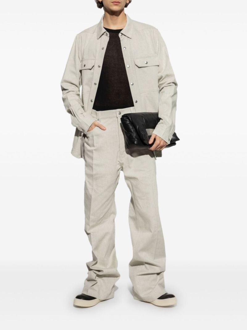 Flap-pocket Shirt Jacket