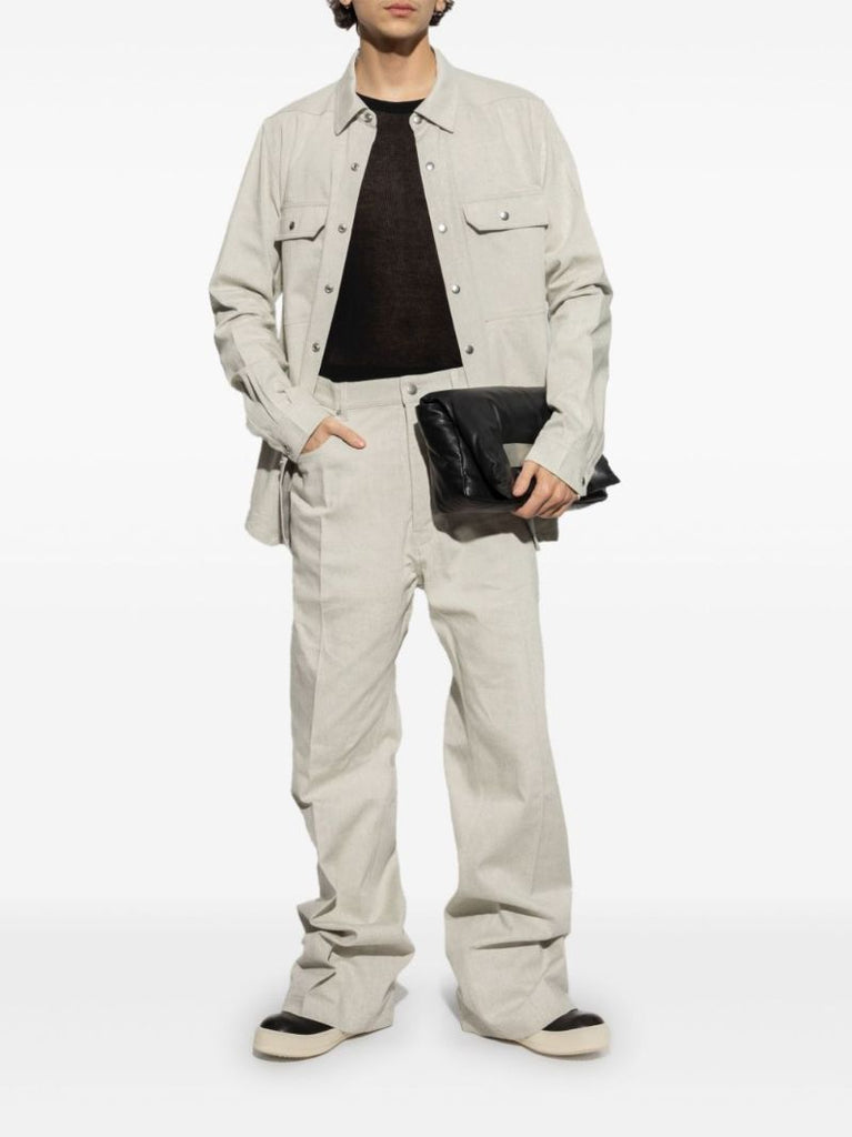 Flap-pocket Shirt Jacket