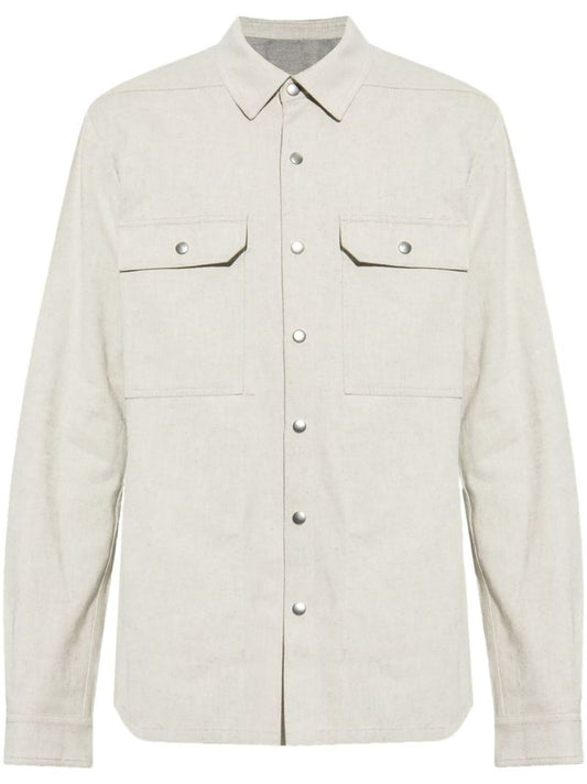 Flap-pocket Shirt Jacket
