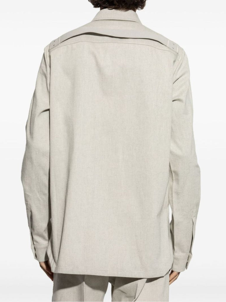 Flap-pocket Shirt Jacket