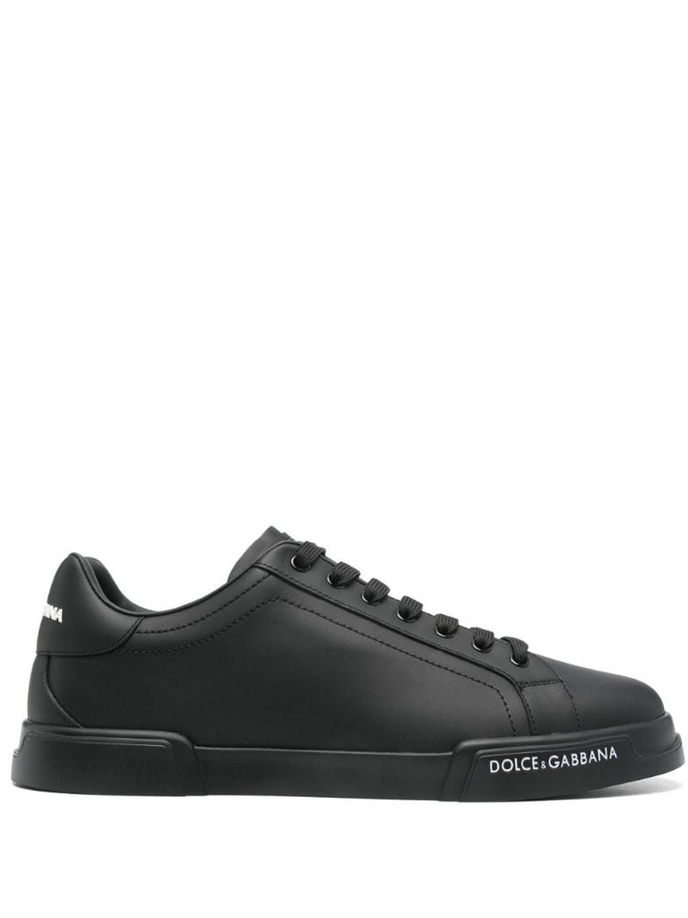 Black Portofino Sneakers