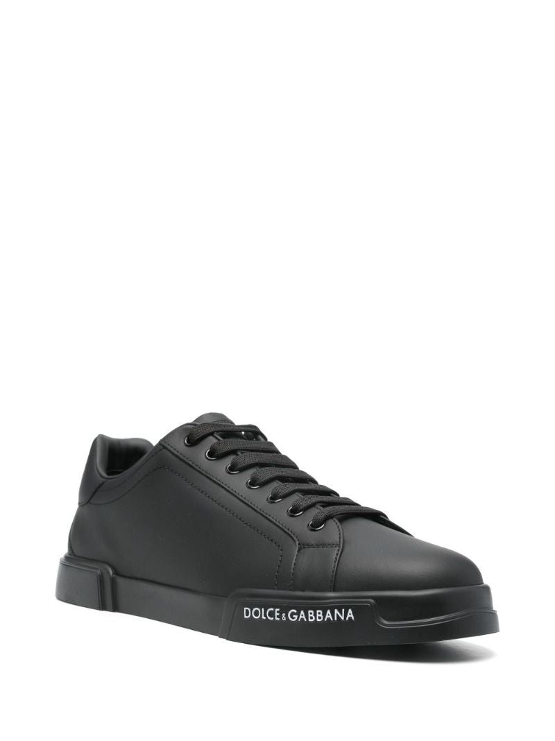 Black Portofino Sneakers