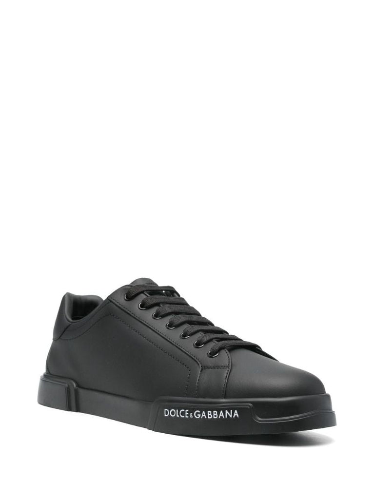 Black Portofino Sneakers
