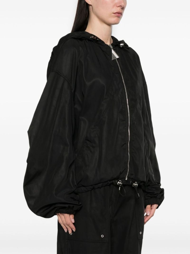 Hooded Bomber Jacket