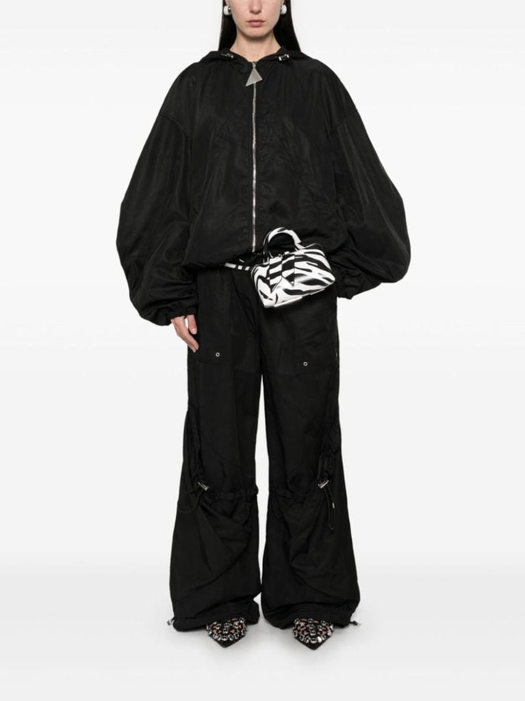 Hooded Bomber Jacket