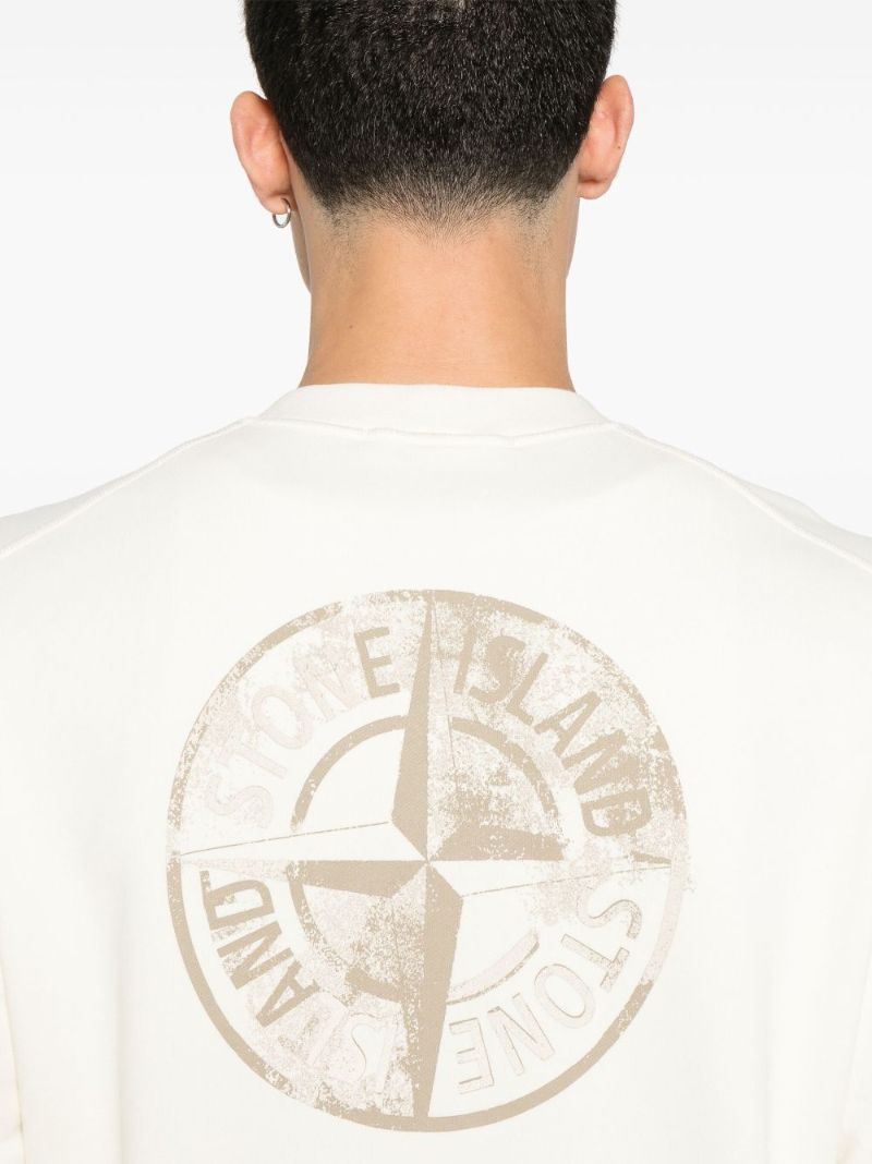 Compass-motif Sweatshirt