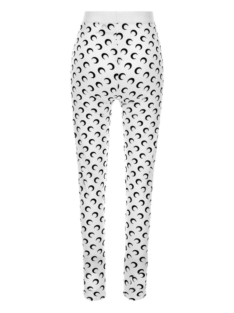 Crescent Moon-print Leggings