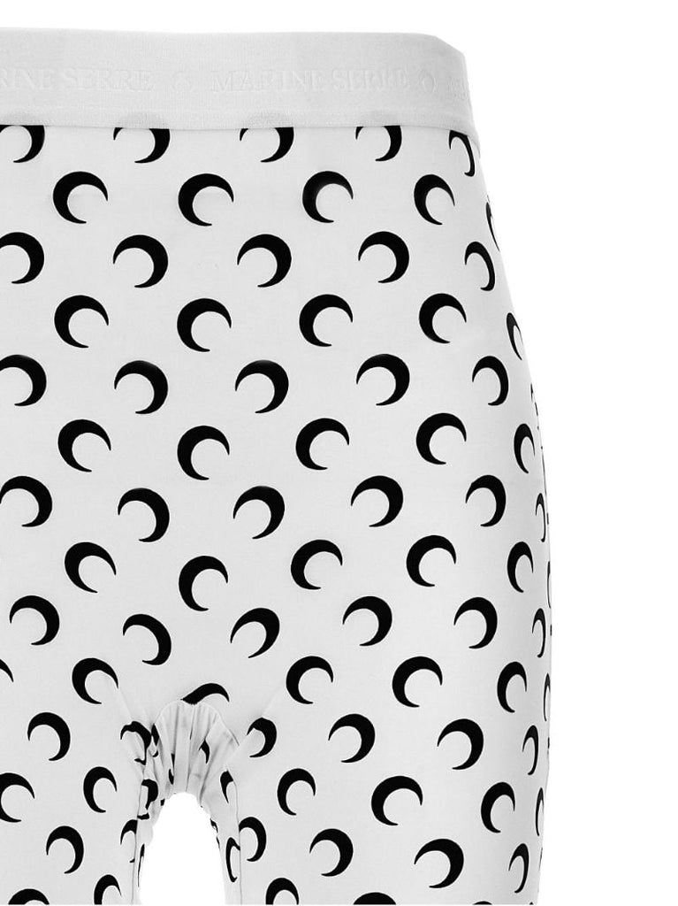 Crescent Moon-print Leggings