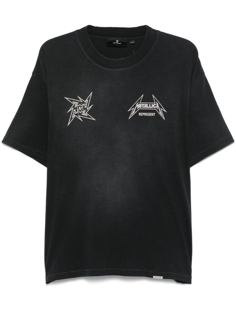Black X Metallica 40 Year Anniversary T-shirt