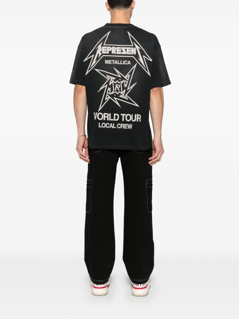 Black X Metallica 40 Year Anniversary T-shirt
