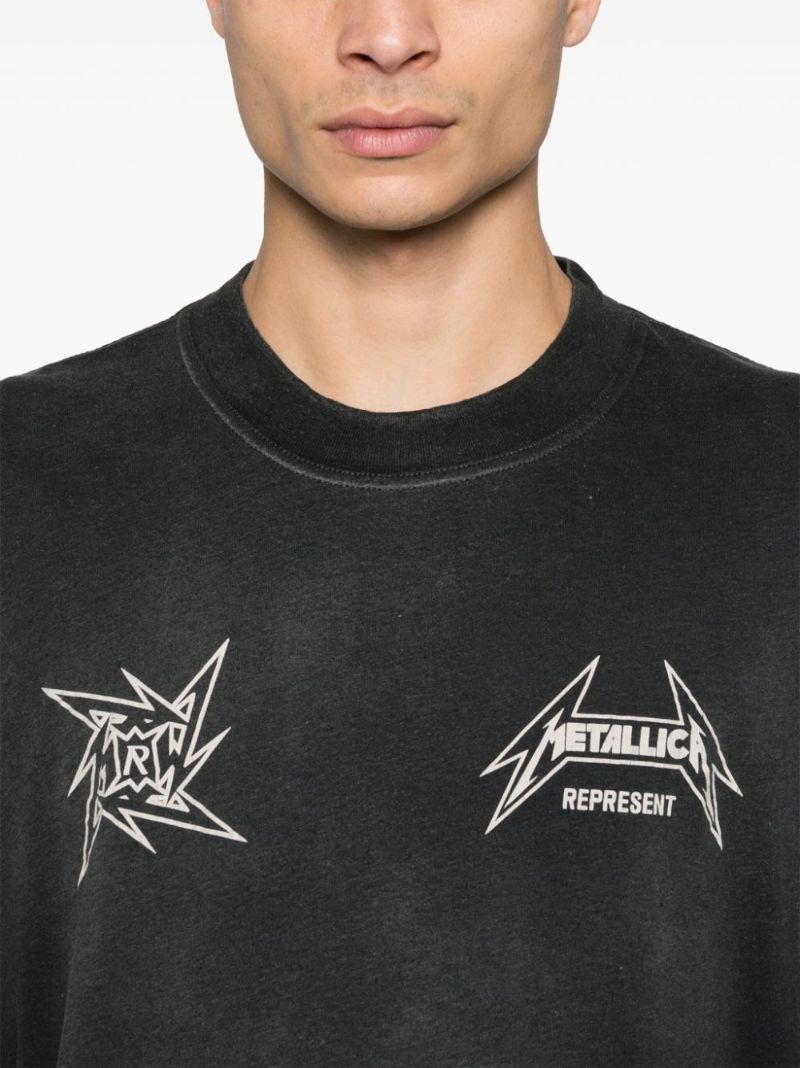 Black X Metallica 40 Year Anniversary T-shirt