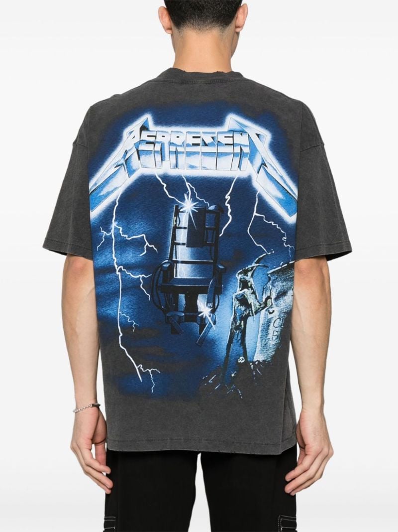 Grey X Metallica Ride the Lightning T-shirt