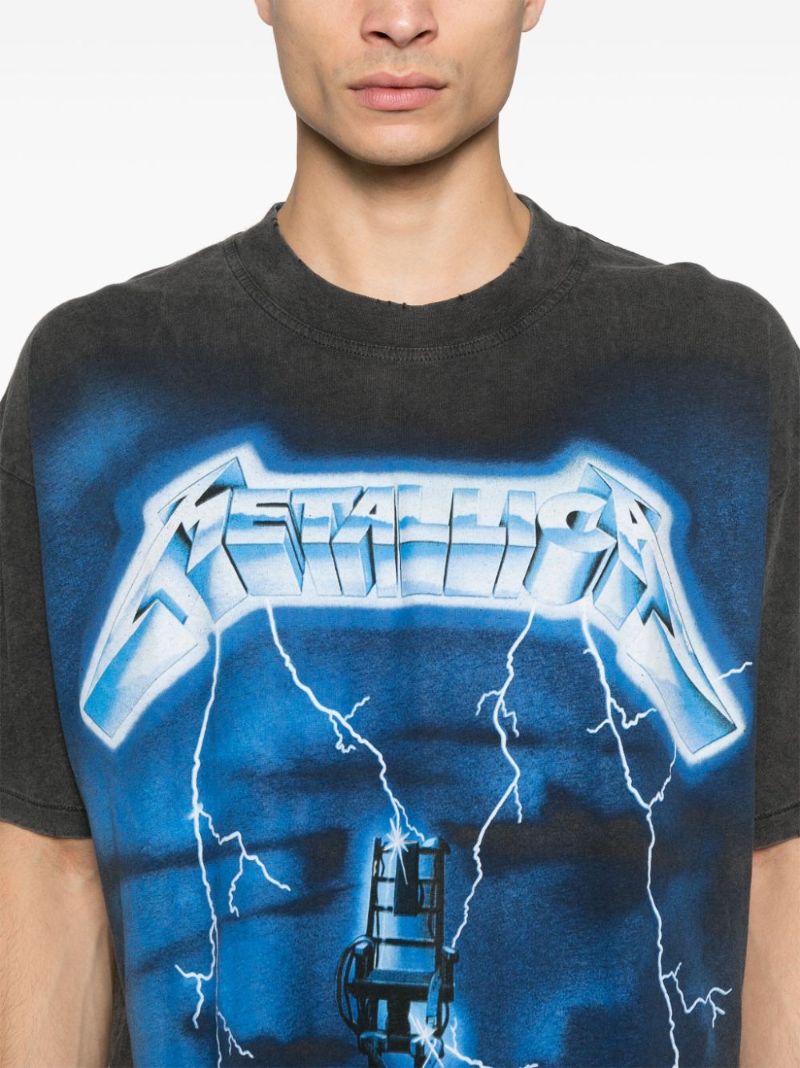 Grey X Metallica Ride the Lightning T-shirt