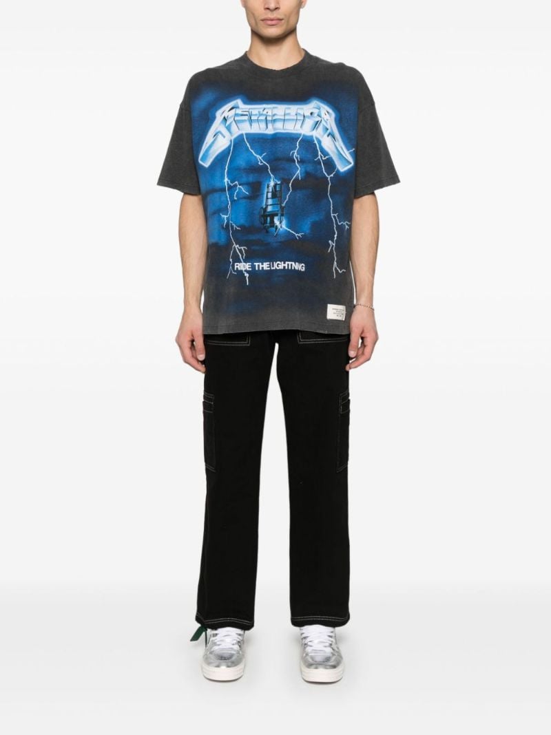 Grey X Metallica Ride the Lightning T-shirt