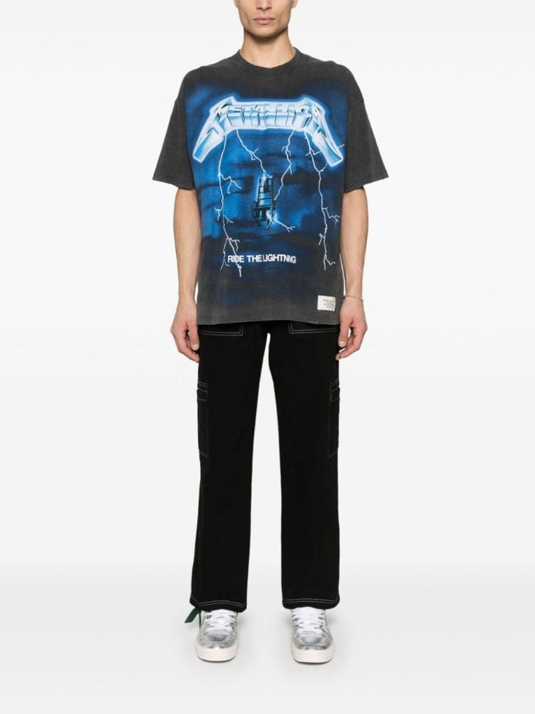 Grey X Metallica Ride the Lightning T-shirt