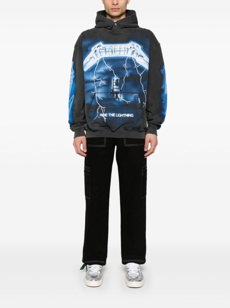 Grey X Metallica Ride the Lightning Hoodie