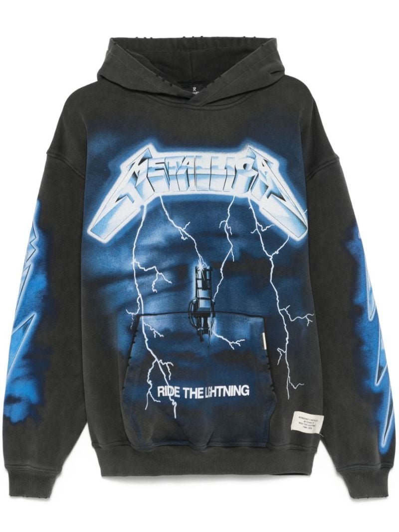 Grey X Metallica Ride the Lightning Hoodie