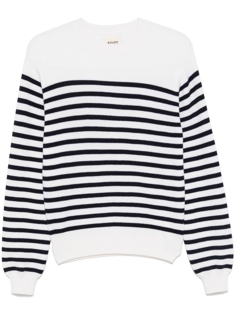 White Viola Sweater