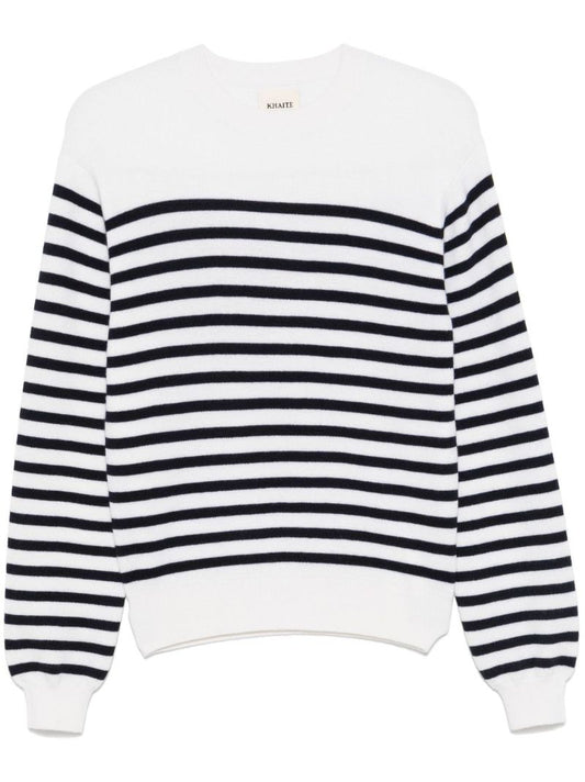 White Viola Sweater