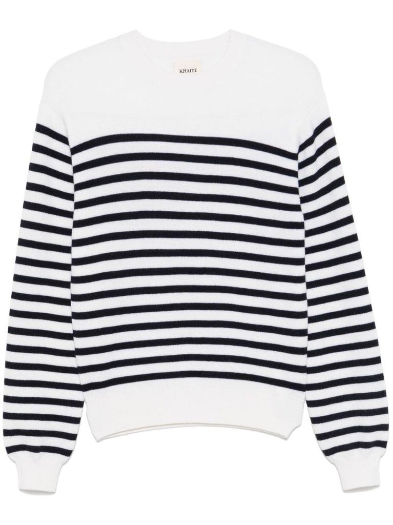 White Viola Sweater