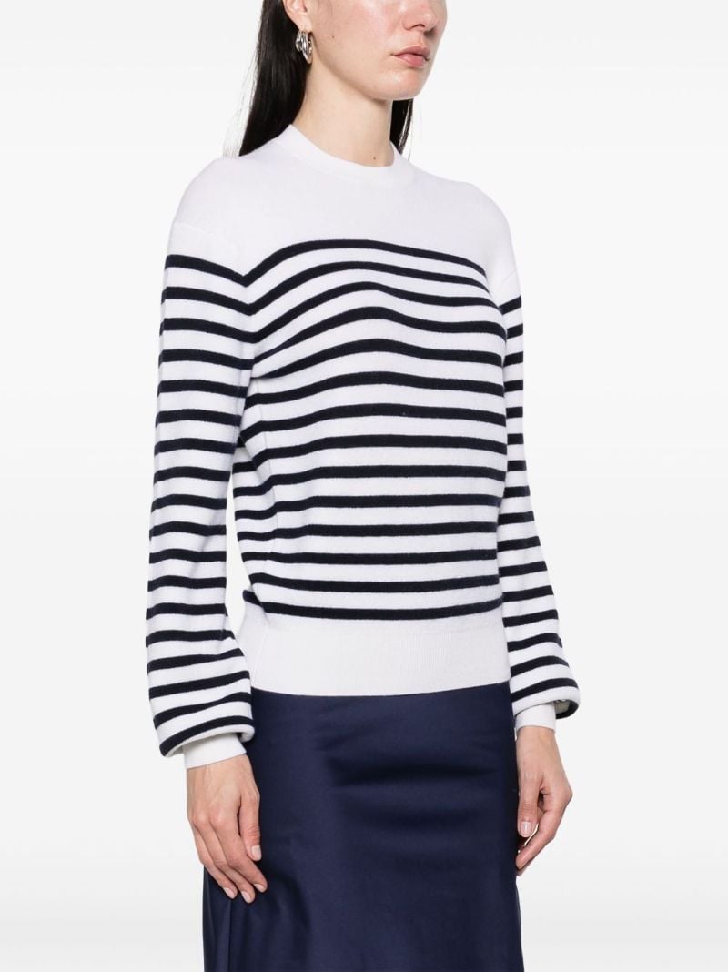 White Viola Sweater