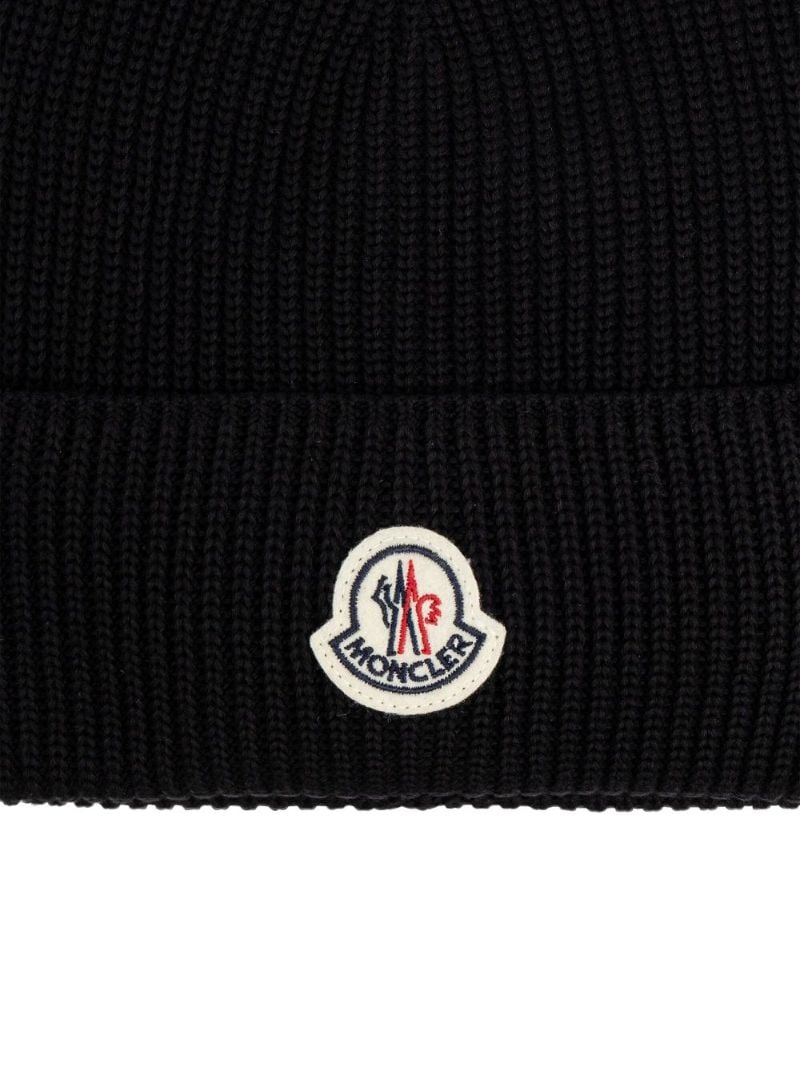 Black Cotton Beanie