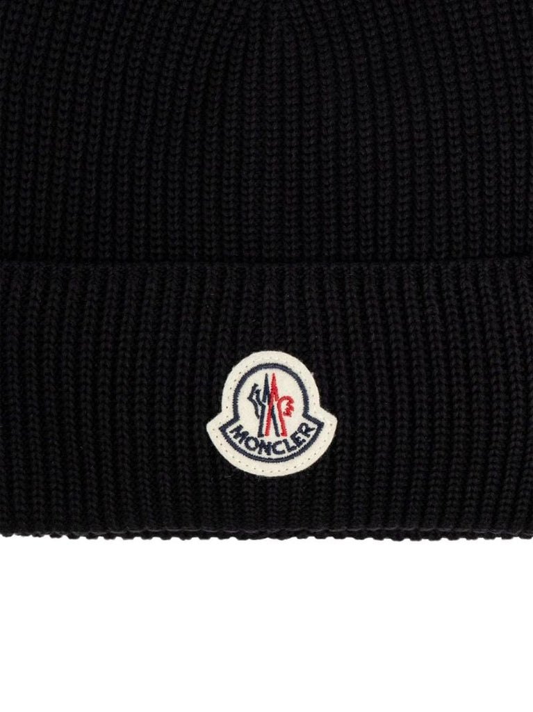 Black Cotton Beanie