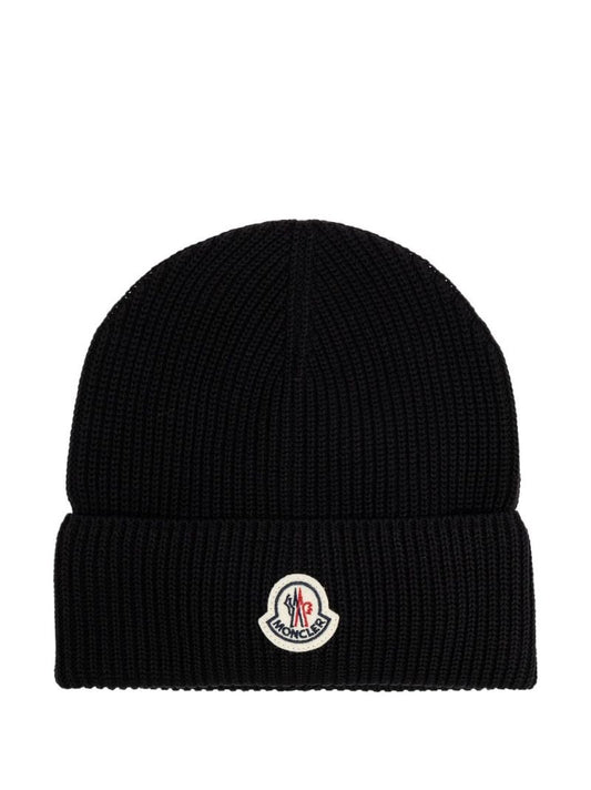 Black Cotton Beanie