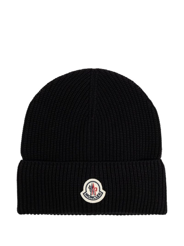 Black Cotton Beanie